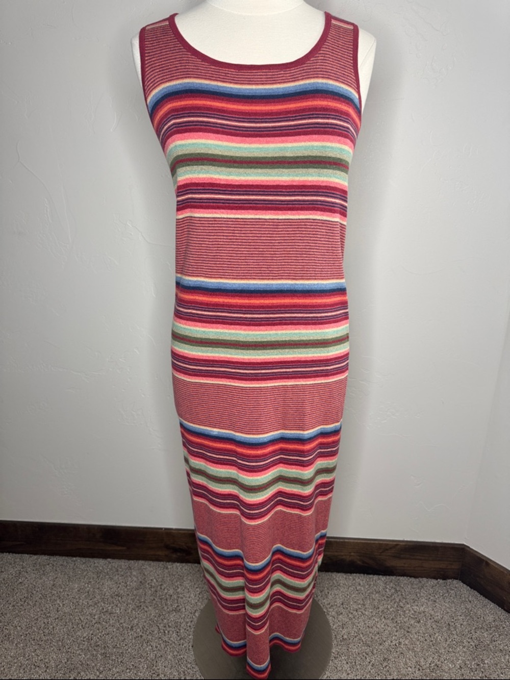 Lauren Ralph Lauren Striped Sleeveless Maxi Dress in Beautiful Colors